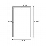 サンプル【ナイロンポリ袋】(真空パック)新Lタイプ(No.11)180×270mm