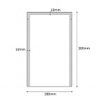 サンプル【ナイロンポリ袋】(真空パック)新Lタイプ(No.12)180×300mm