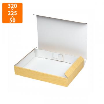 【化粧箱】SK-167 ウッドボックス(内側はっ水) L　320×225×50mm (100枚入)