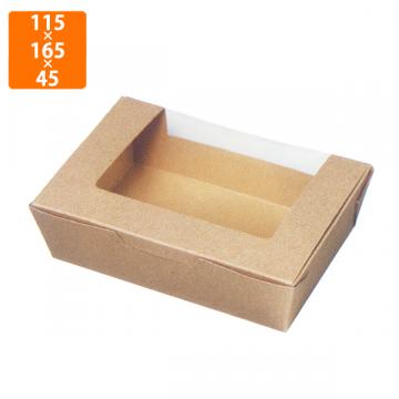 【化粧箱】KWP-5 サラダボックスM　115×165×45(底100×150)mm (400枚入)