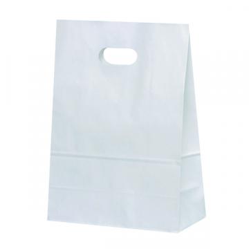 【紙袋】 イーグリップLサイズ 白 210×100×290mm (50枚入)