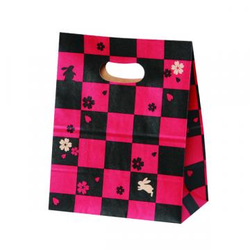 【紙袋】 イーグリップMサイズ 華市松 180×105×225mm (50枚入)