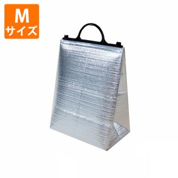 サンプル【保冷袋】角底保冷袋黒Mサイズ幅325×マチ200×高410mm