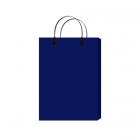 ≪束在庫限り≫【紙袋】ラミネートバッグKS(紺)260×90×350mm〈5枚入り〉