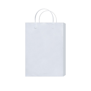 【紙袋】ラミネートバッグKS(白)260×90×350mm〈5枚入り〉