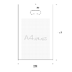 サンプル【ポリ袋】ハードタイプ小判抜き袋A4対応250×400mm