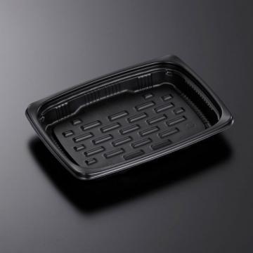 【惣菜容器】CTデリトップ18-13 BK 身 178×130×26mm (1200枚入)