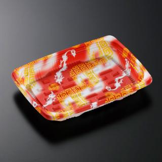 【惣菜容器】CTデリトップ18-13 炎竜R 身 178×130×26mm (1200枚入)