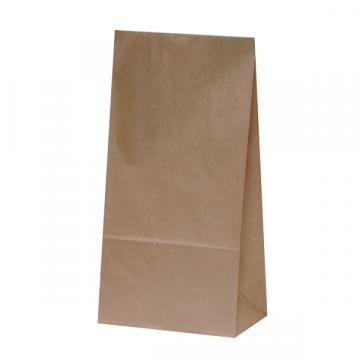 ≪束在庫限≫【角底紙袋】 ハイバッグ H12 未晒 無地 60g 180×105×350(100枚)