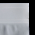 束在庫限り【チャック付袋】ユニハンディ JW-10 (乳白) 0.10×240×340mm
