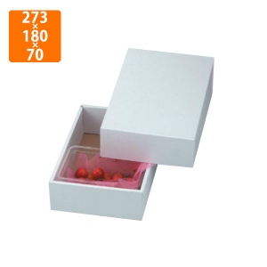 【化粧箱】LTO-26 パール チェリー1kg梱包用 273×180×70mm (50枚入)