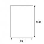 サンプル【不織布】内袋 薄タイプ 小(白・黒) 300×400(mm)