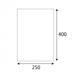 サンプル【ポリ袋】 平袋 A4対応 250×400mm