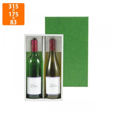 【化粧箱】K-12 レギュラーワイン(お徳用)2本 315×175×83mm (50枚入)