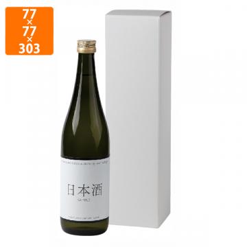 【化粧箱】K-262 720ml1本入無地 77×77×303mm (200枚入)