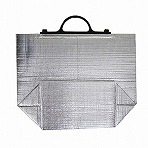 サンプル【保冷袋】角底保冷袋黒Mサイズ幅325×マチ200×高410mm