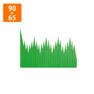 ≪在庫限り≫【バラン】三本杉3号　グリーン色 90×65(mm)