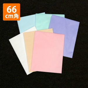 ≪束在庫限≫【不織布】まんてんパステルカラー風呂敷 66×66cm
