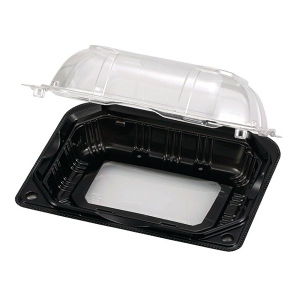 ≪束在庫限≫【青果物容器】APクリアルーフ-L 10H BLW163x126x57mm(50枚)