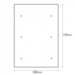 【ポリ袋】肥料袋Lサイズ500×750mm(乳白/空気穴有・穴無)