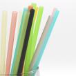 【環境配慮商品】【ストロー】米ストロー 個包装あり カラフル(100本入)
