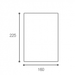 【OPP平袋】A5サイズ用160×225mm