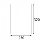 【梱包資材】 気泡緩衝材ミナパック 平袋 A4サイズ 230×320mm (50枚入り)