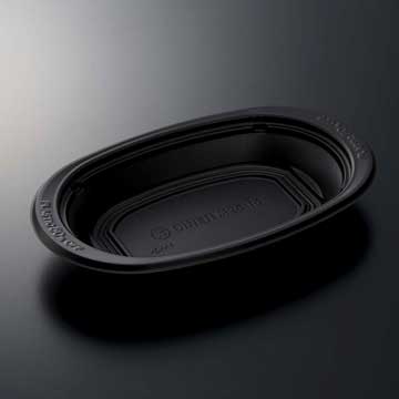 【弁当容器】【環境配慮商品】TA　DINER　M25-15　BK