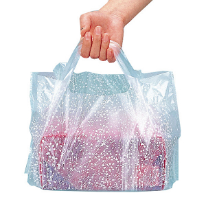 【レジ袋】 キャリーバッグ かすみ草 460×200(mm) (1000枚入り)