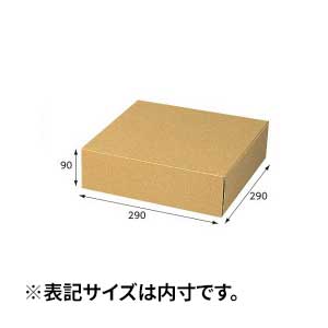 【箱】 ナチュラルボックス Z-5 290×290×90(10枚×5束)