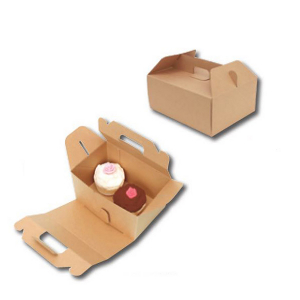 【ケーキ箱】 ネオクラフトキャリーBOX L  210×150×105+50 (20枚入)