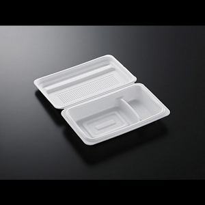 ≪在庫限り廃盤≫【ポリ容器】街並折 K22-14 S1 215×137×46mm