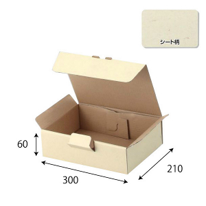 【箱】 宅送用ギフト箱 300×210×60(25枚入×4束)